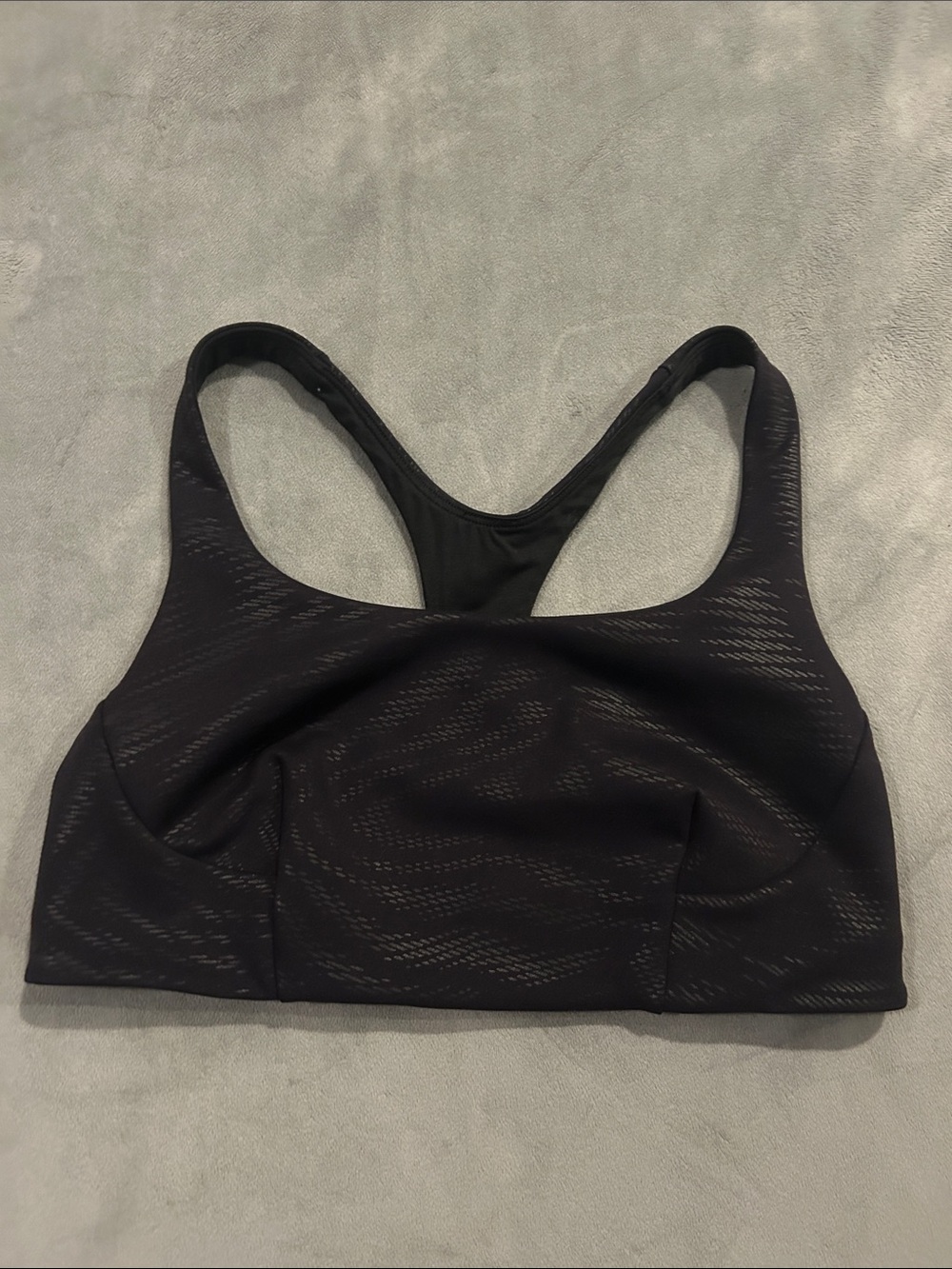 lululemon athletica Black Racerback Sports Bra